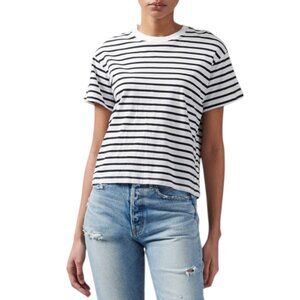 ATM Classic Striped Jersey Boy Tee Size Small